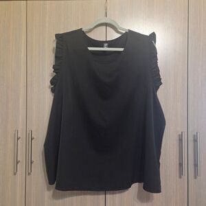 Black Sleeveless Top
